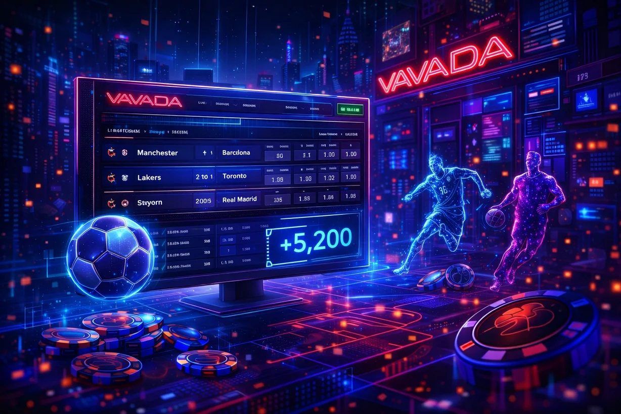 Ставки на спорт в казино Вавада
